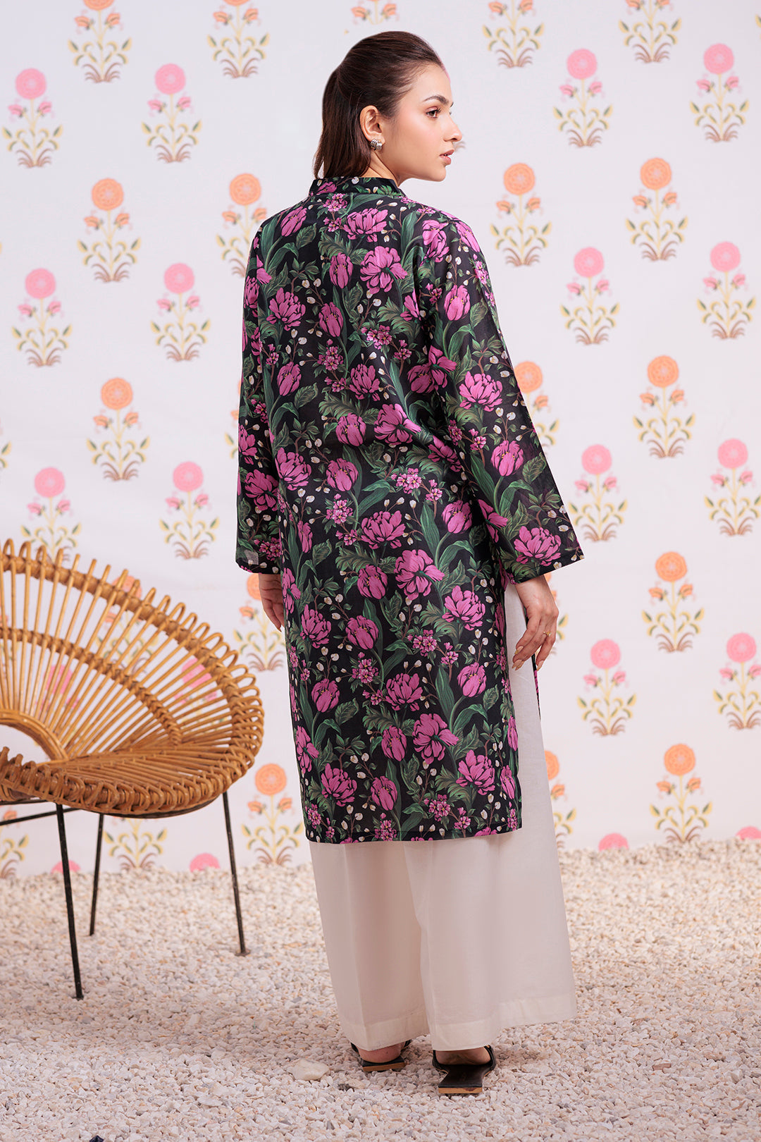 Zellbury | Winter Pret | Kurta - 3178 -  Zellbury Women Essential Pret - Original Designer Dress - House of Maryam