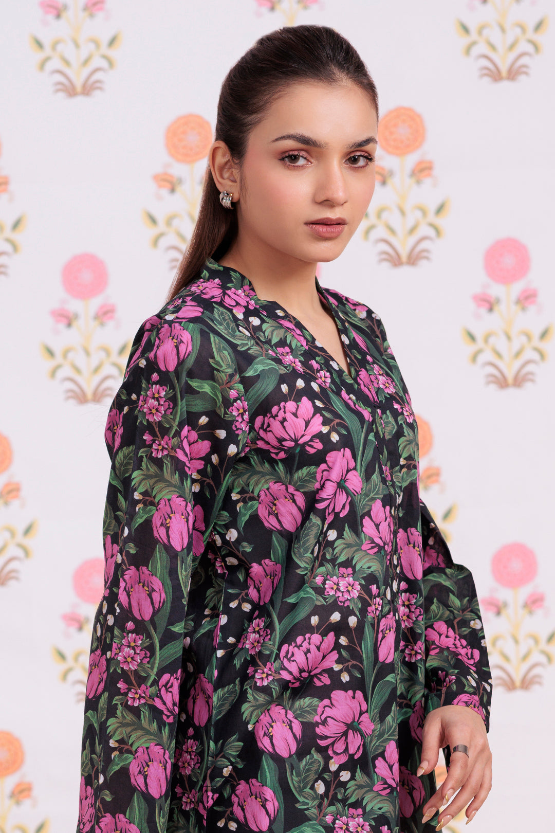 Zellbury | Winter Pret | Kurta - 3178 -  Zellbury Women Essential Pret - Original Designer Dress - House of Maryam