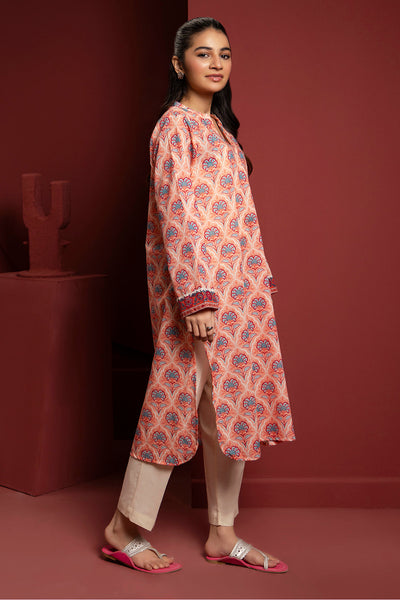 Zellbury | Winter Pret | Kurta - 3180 -  Zellbury Women Essential Pret - Original Designer Dress - House of Maryam