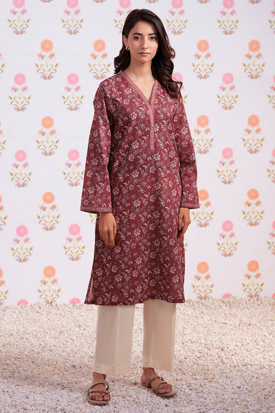 Zellbury | Winter Pret | Kurta - 3246 -  Zellbury Women Essential Pret - Original Designer Dress - House of Maryam