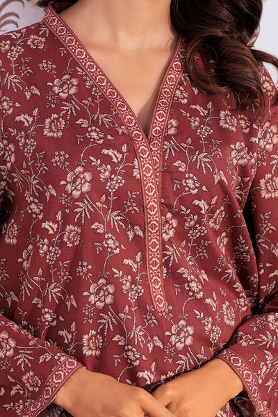 Zellbury | Winter Pret | Kurta - 3246 -  Zellbury Women Essential Pret - Original Designer Dress - House of Maryam