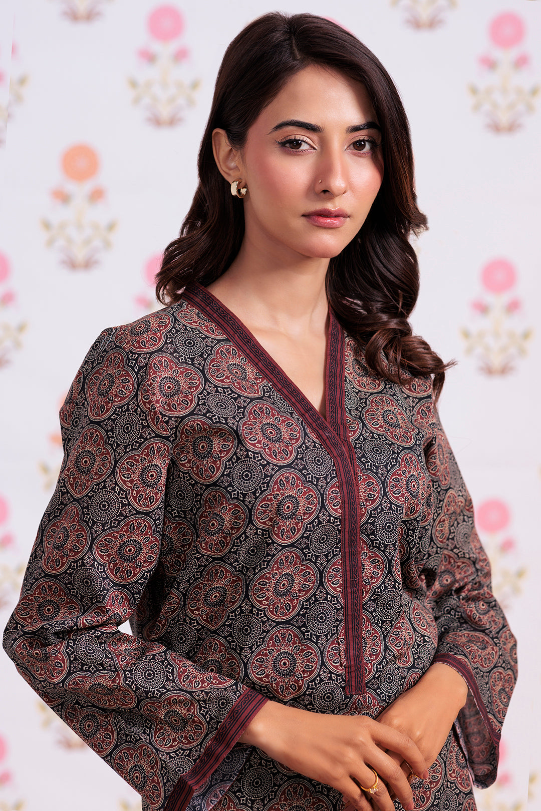 Zellbury | Winter Pret | Kurta - 3247 -  Zellbury Women Essential Pret - Original Designer Dress - House of Maryam