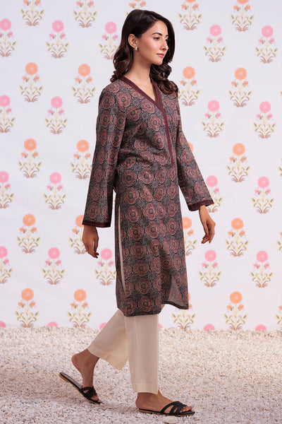 Zellbury | Winter Pret | Kurta - 3247 -  Zellbury Women Essential Pret - Original Designer Dress - House of Maryam