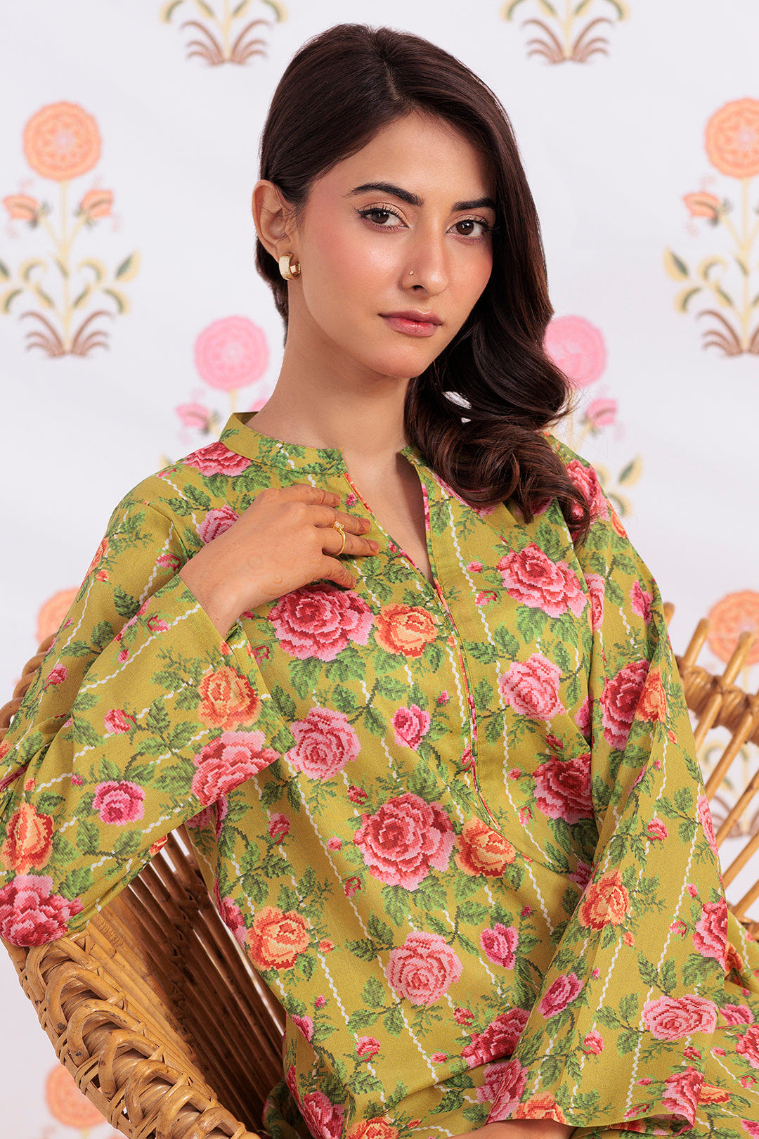 Zellbury | Winter Pret | Kurta - 3248 -  Zellbury Women Essential Pret - Original Designer Dress - House of Maryam
