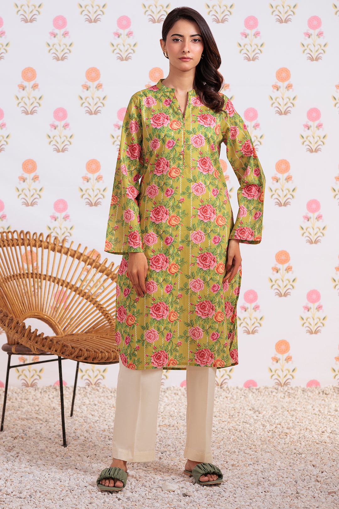 Zellbury | Winter Pret | Kurta - 3248 -  Zellbury Women Essential Pret - Original Designer Dress - House of Maryam