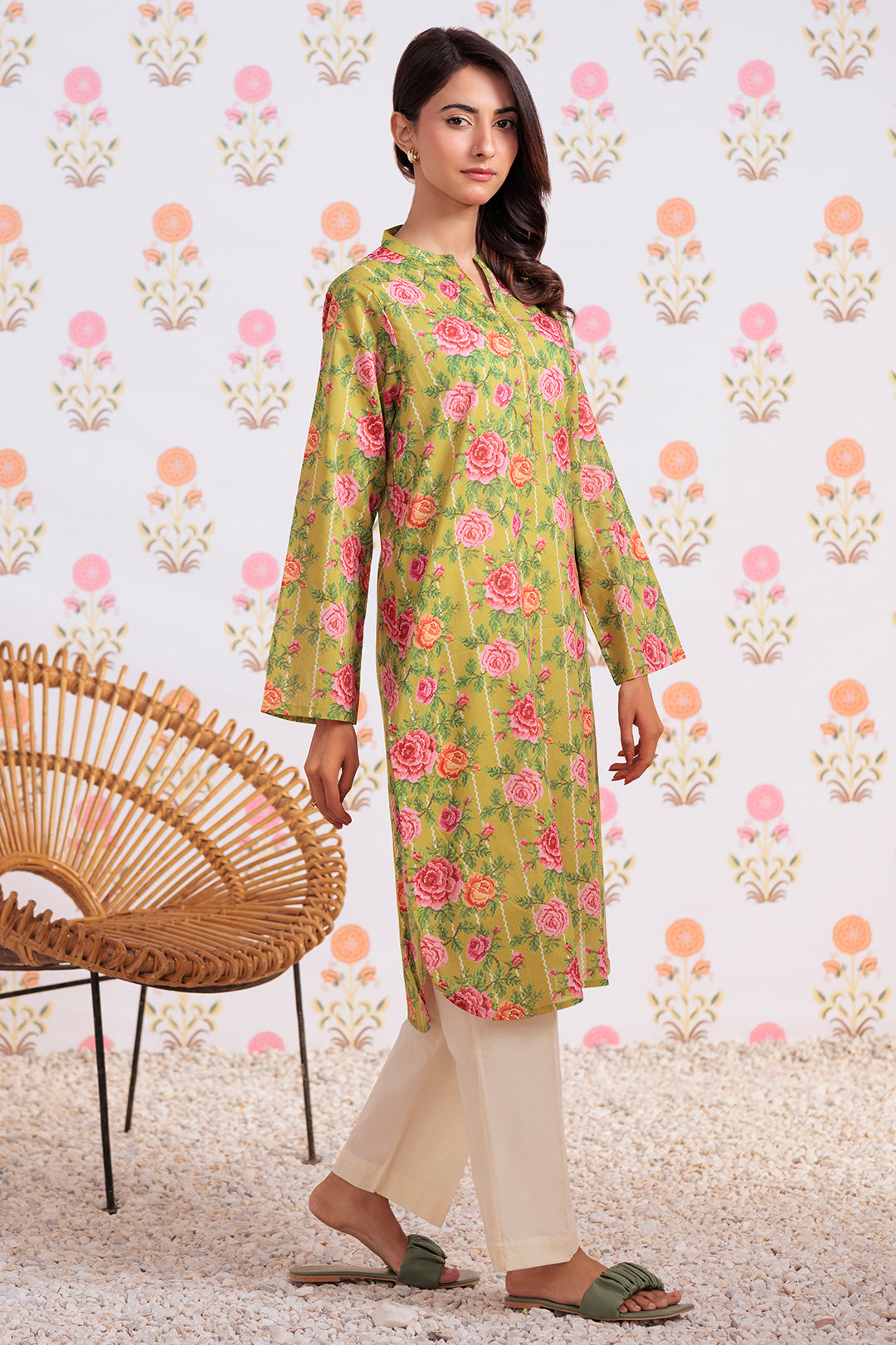Zellbury | Winter Pret | Kurta - 3248 -  Zellbury Women Essential Pret - Original Designer Dress - House of Maryam