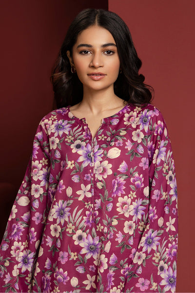 Zellbury | Winter Pret | Kurta - 3252 -  Zellbury Women Essential Pret - Original Designer Dress - House of Maryam