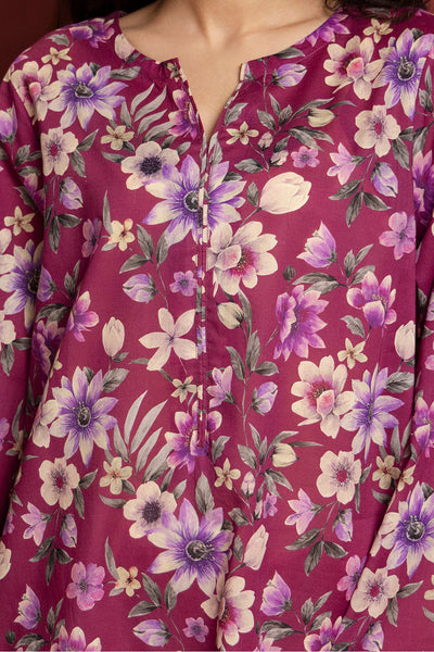 Zellbury | Winter Pret | Kurta - 3252 -  Zellbury Women Essential Pret - Original Designer Dress - House of Maryam
