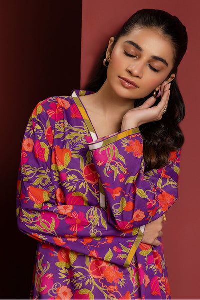 Zellbury | Winter Pret | Kurta - 3254 -  Zellbury Women Essential Pret - Original Designer Dress - House of Maryam