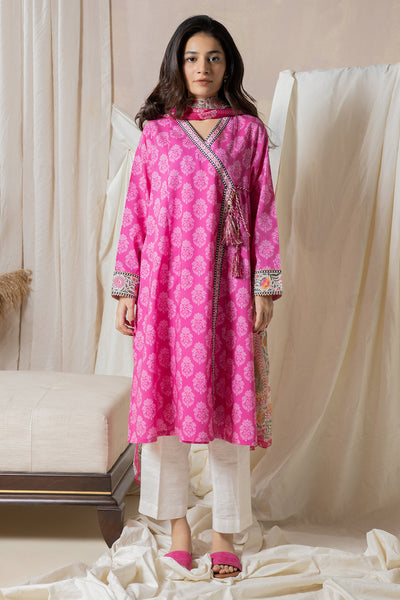 Zellbury | Summer Pret | Kurta Dupatta - 2806 -  Zellbury Women Essential Pret - Original Designer Dress - House of Maryam