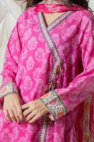 Zellbury | Summer Pret | Kurta Dupatta - 2806 -  Zellbury Women Essential Pret - Original Designer Dress - House of Maryam