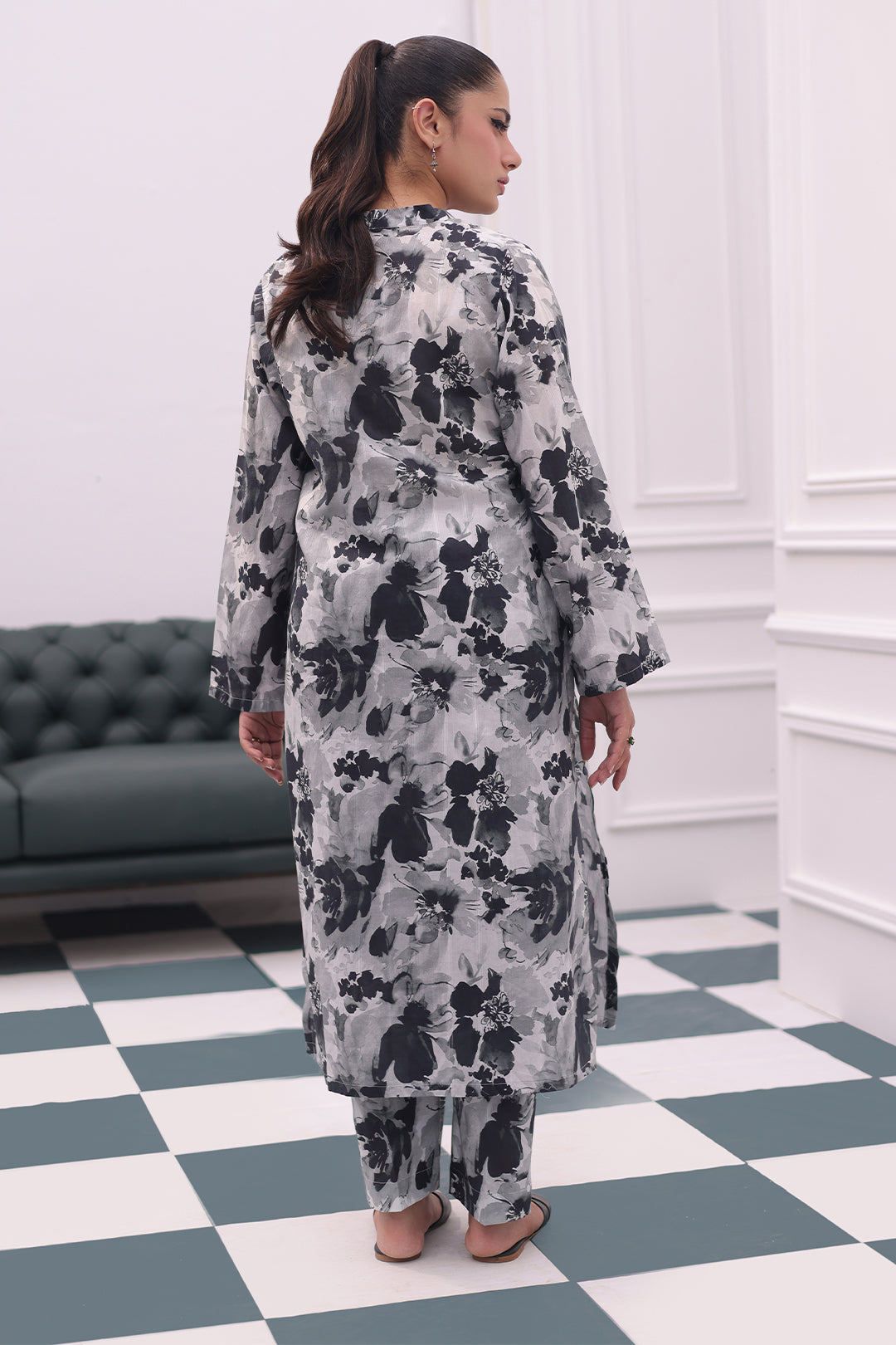 Zellbury | Summer Pret | Kurta Trouser - 2813 -  Zellbury Women Essential Pret - Original Designer Dress - House of Maryam