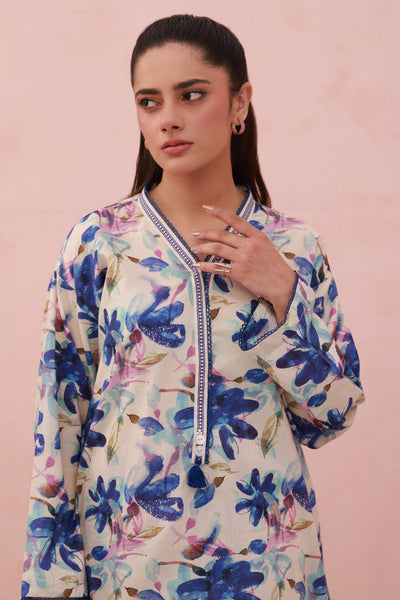 Zellbury | Summer Pret | Kurta Trouser - 2818 -  Zellbury Women Essential Pret - Original Designer Dress - House of Maryam