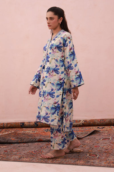 Zellbury | Summer Pret | Kurta Trouser - 2818 -  Zellbury Women Essential Pret - Original Designer Dress - House of Maryam