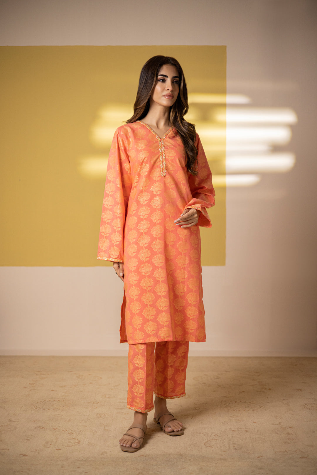 Zellbury | Summer Pret | Kurta Trouser - 2825 -  Zellbury Women Essential Pret - Original Designer Dress - House of Maryam