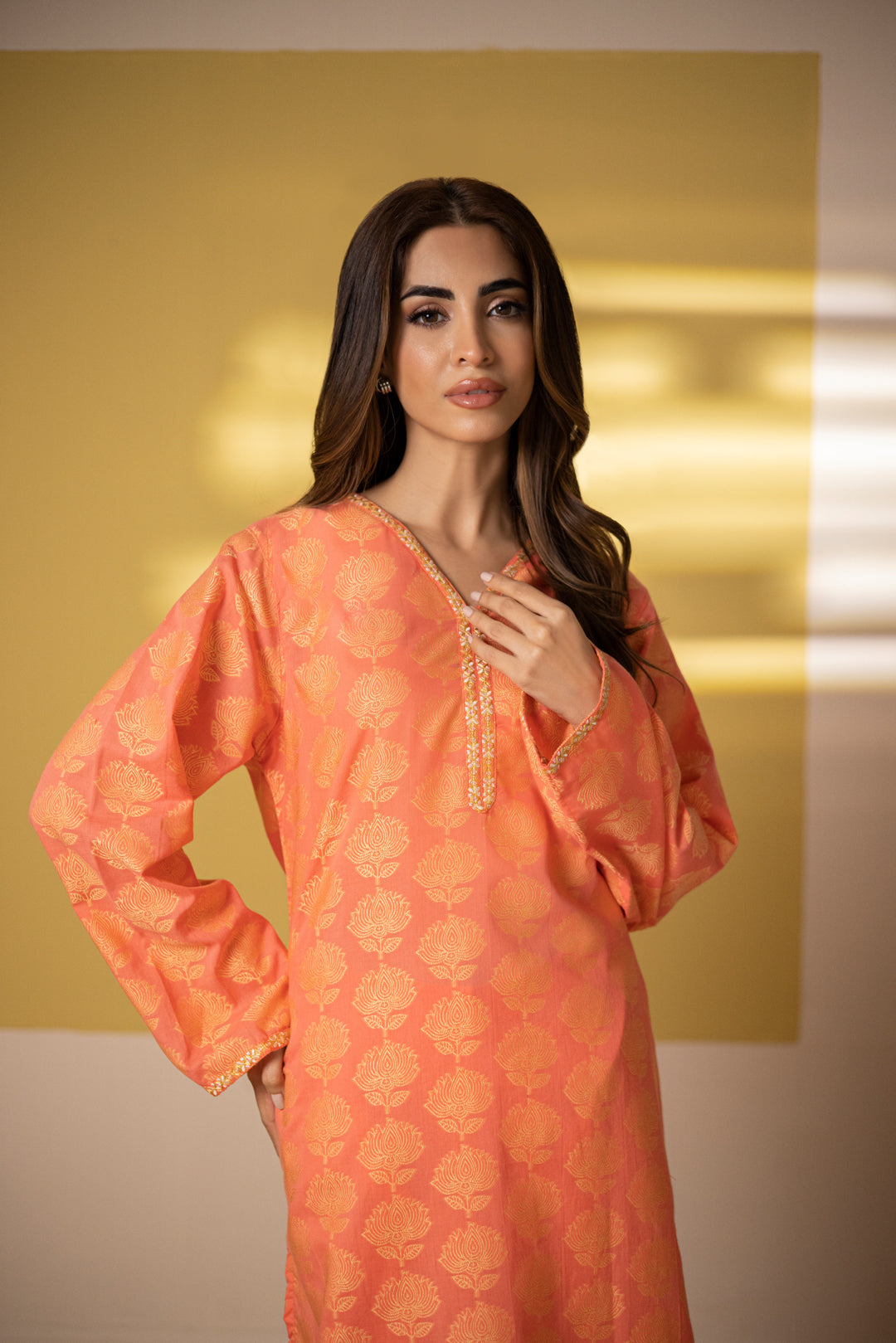 Zellbury | Summer Pret | Kurta Trouser - 2825 -  Zellbury Women Essential Pret - Original Designer Dress - House of Maryam