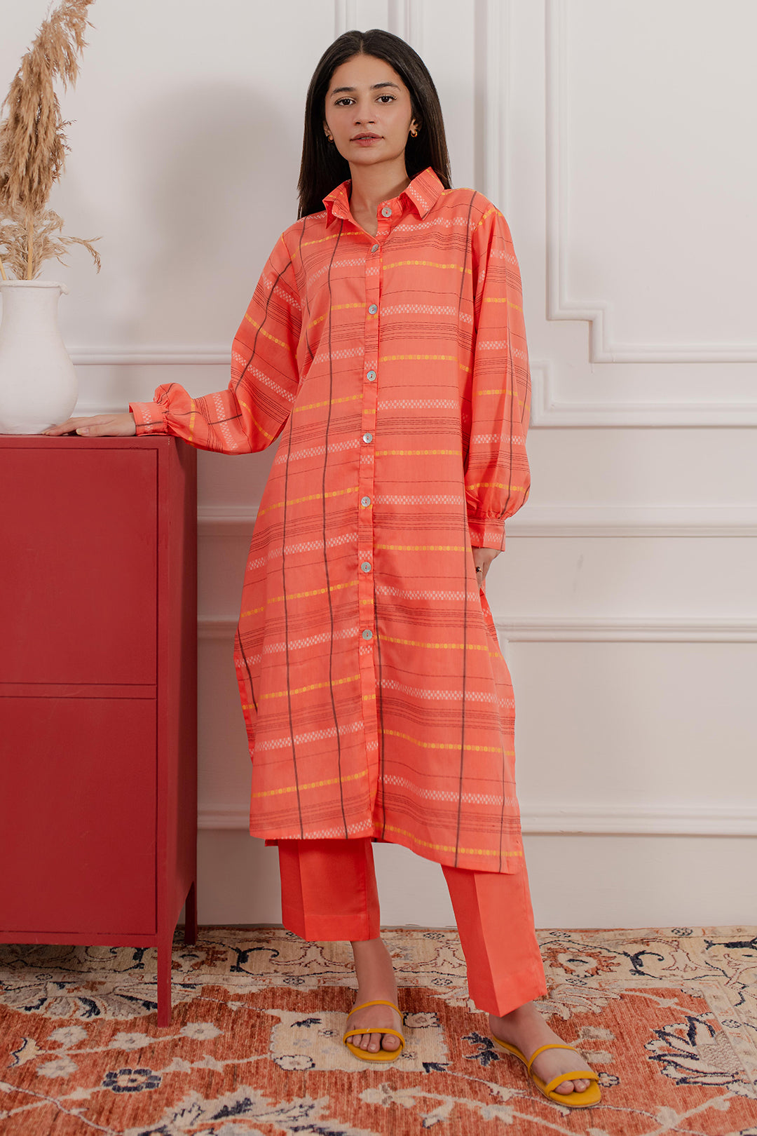 Zellbury | Summer Pret | Kurta Trouser - 2826 -  Zellbury Women Essential Pret - Original Designer Dress - House of Maryam