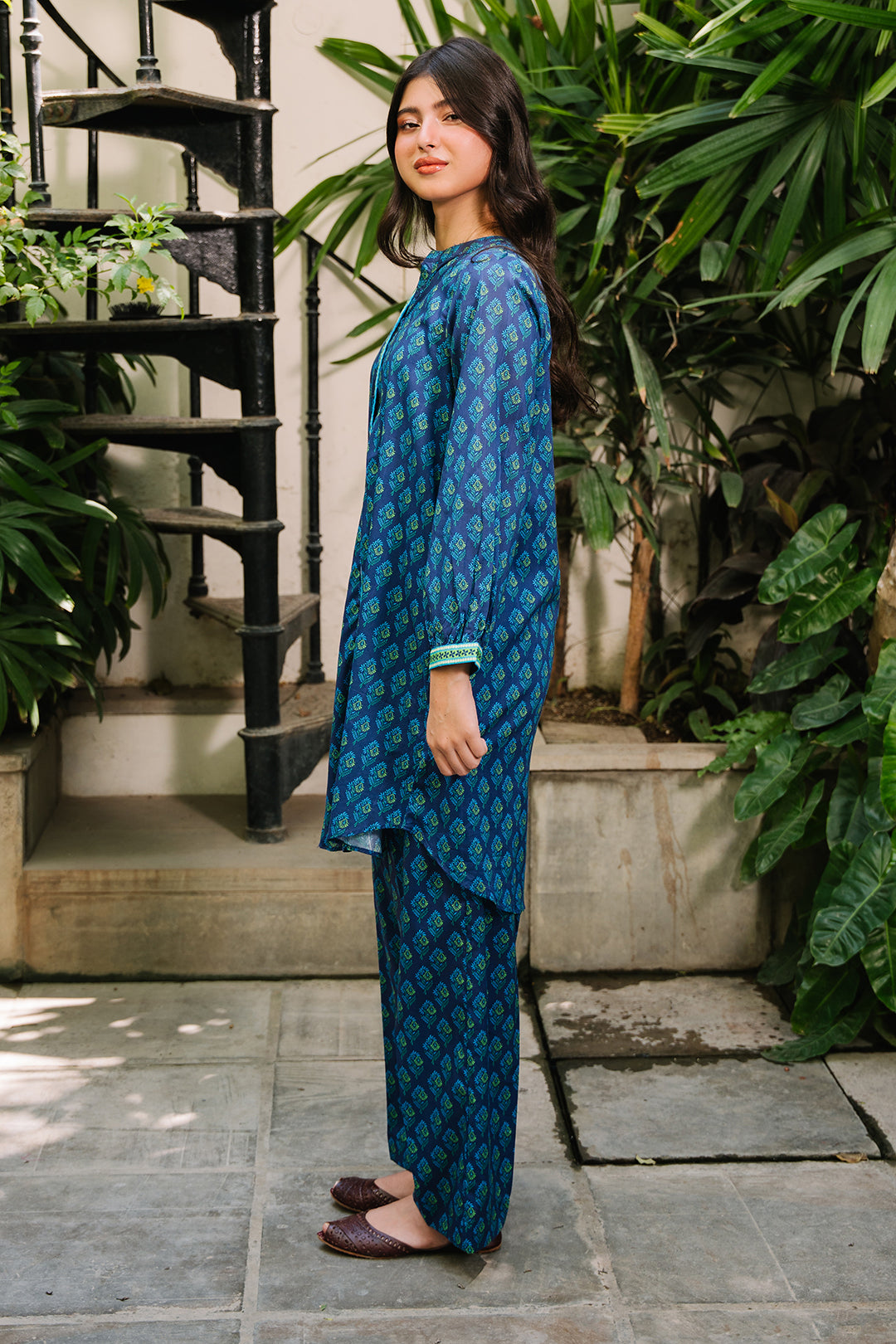 Zellbury | Summer Pret | Kurta Trouser - 2827 -  Zellbury Women Essential Pret - Original Designer Dress - House of Maryam
