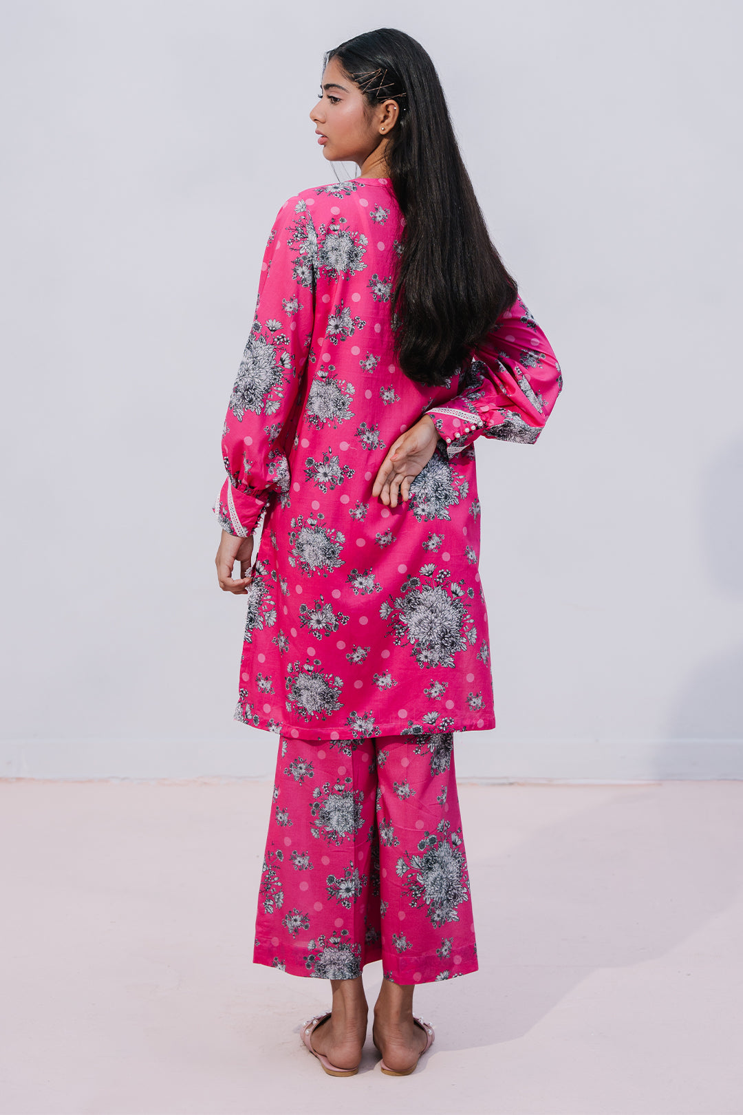 Zellbury | Summer Pret | Kurta Trouser - 2852 -  Zellbury Women Essential Pret - Original Designer Dress - House of Maryam