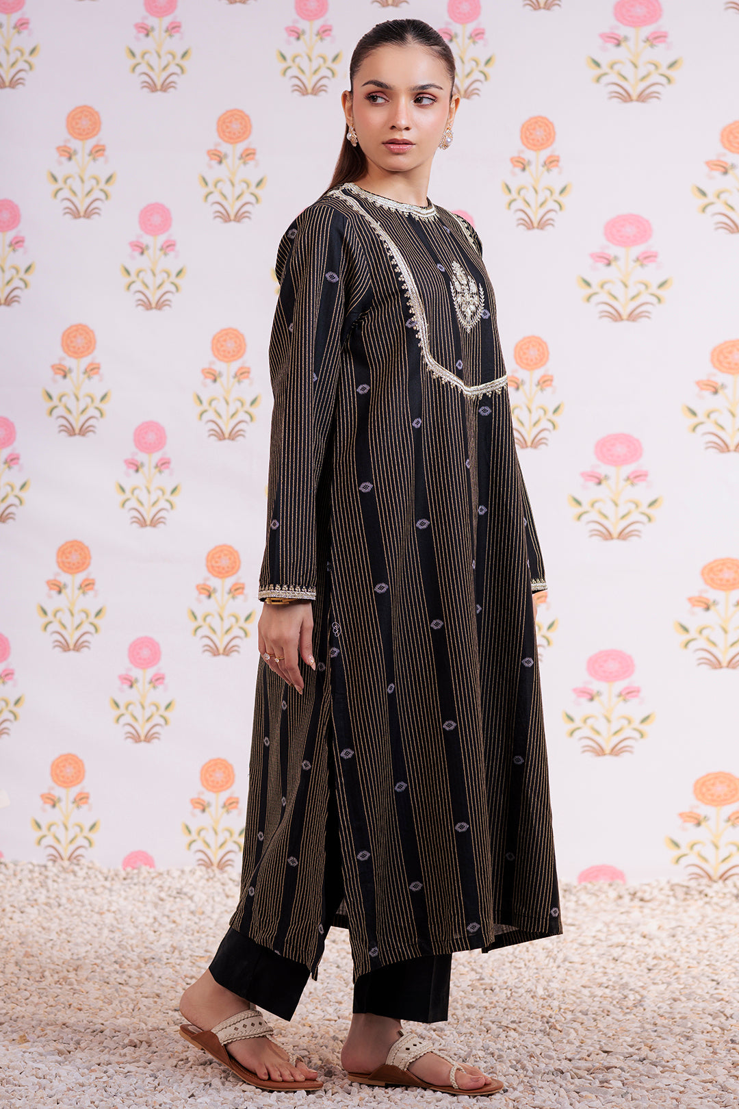 Zellbury | Summer Pret | Embroidered Kurta Trouser - 2855 -  Zellbury Women Essential Pret - Original Designer Dress - House of Maryam