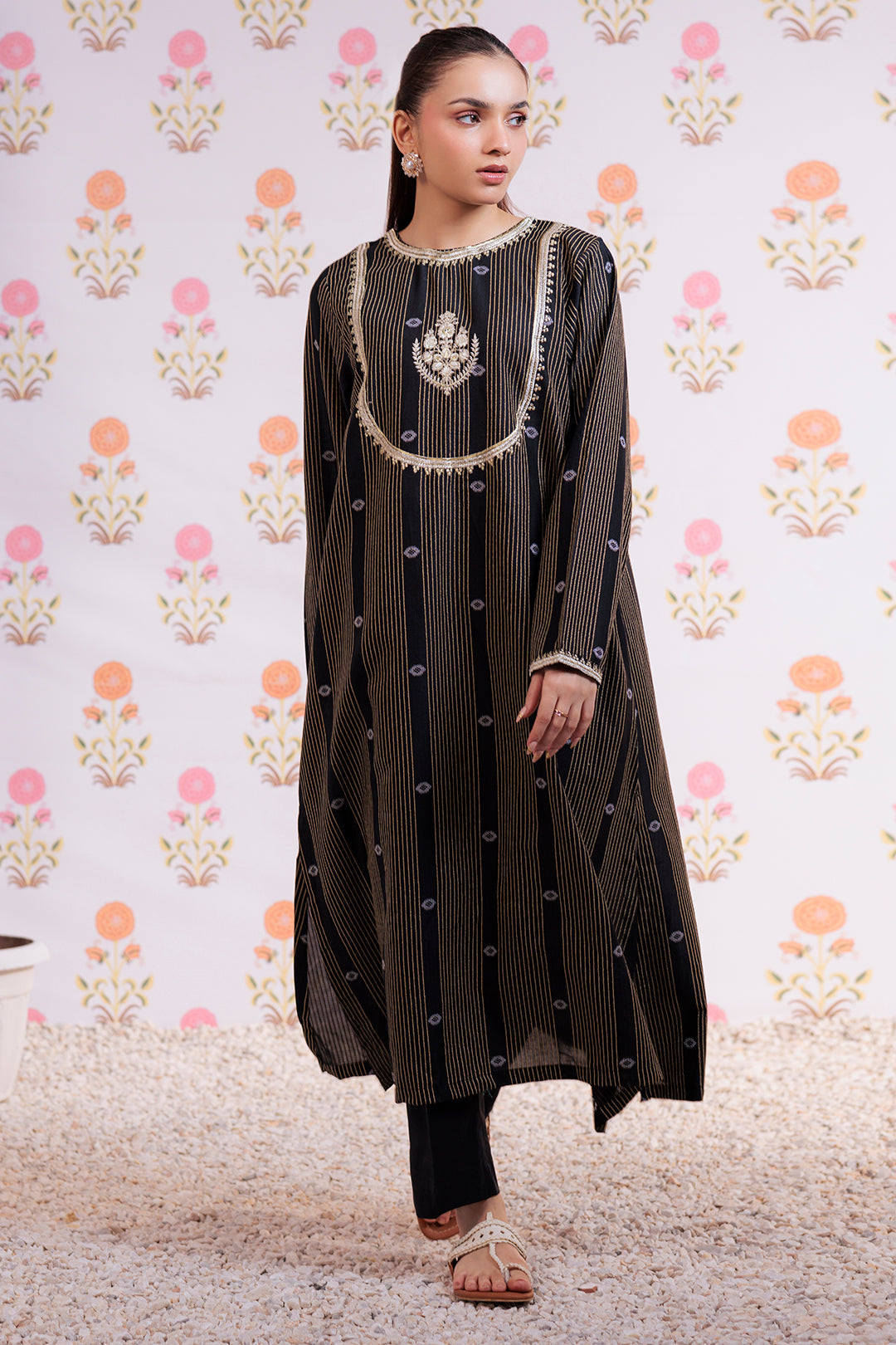 Zellbury | Summer Pret | Embroidered Kurta Trouser - 2855 -  Zellbury Women Essential Pret - Original Designer Dress - House of Maryam