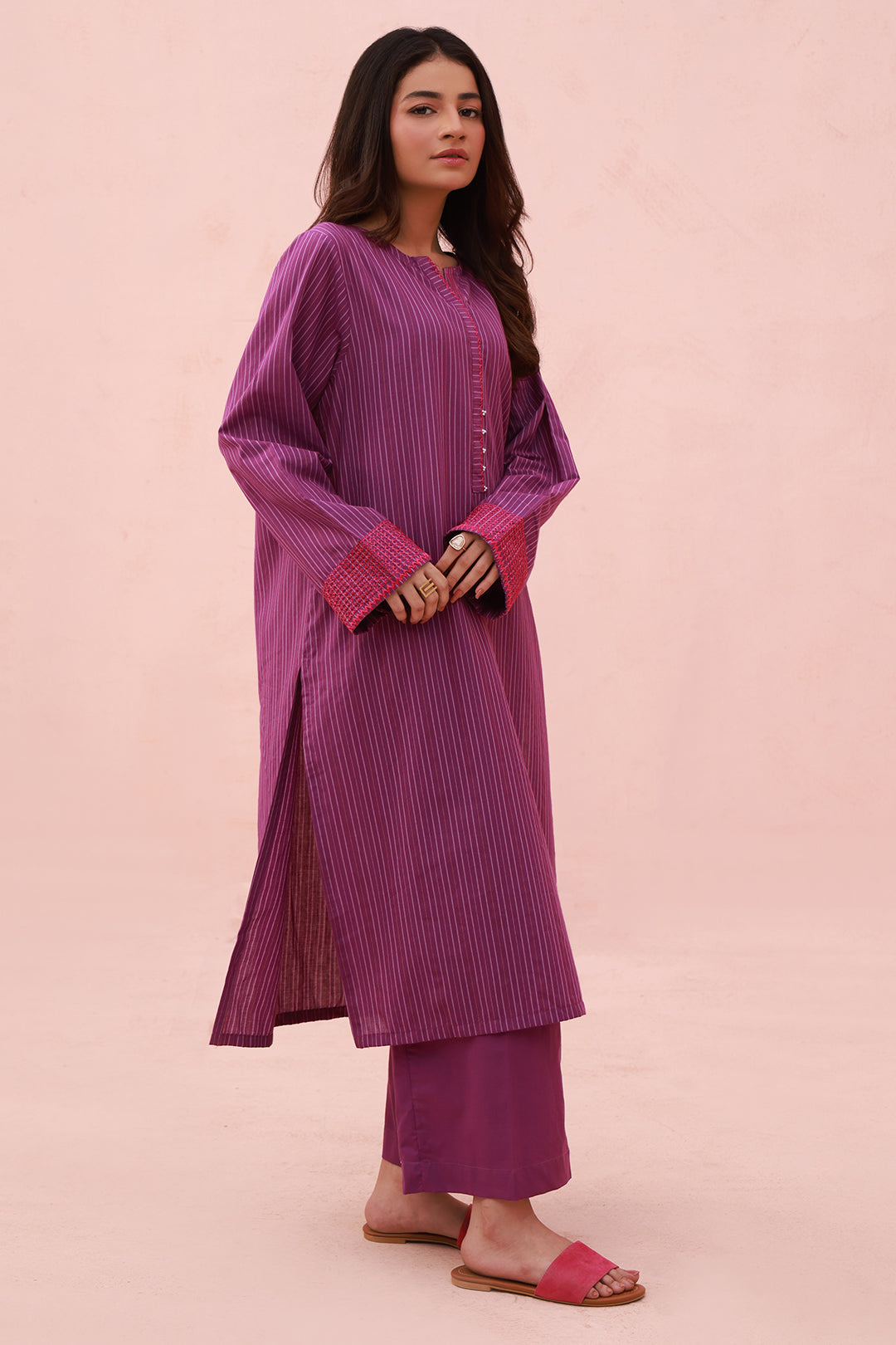 Zellbury | Summer Pret | Kurta Trouser - 2874 -  Zellbury Women Essential Pret - Original Designer Dress - House of Maryam
