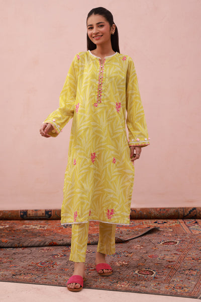 Zellbury | Summer Pret | Embroidered Kurta Trouser - 2882 -  Zellbury Women Essential Pret - Original Designer Dress - House of Maryam