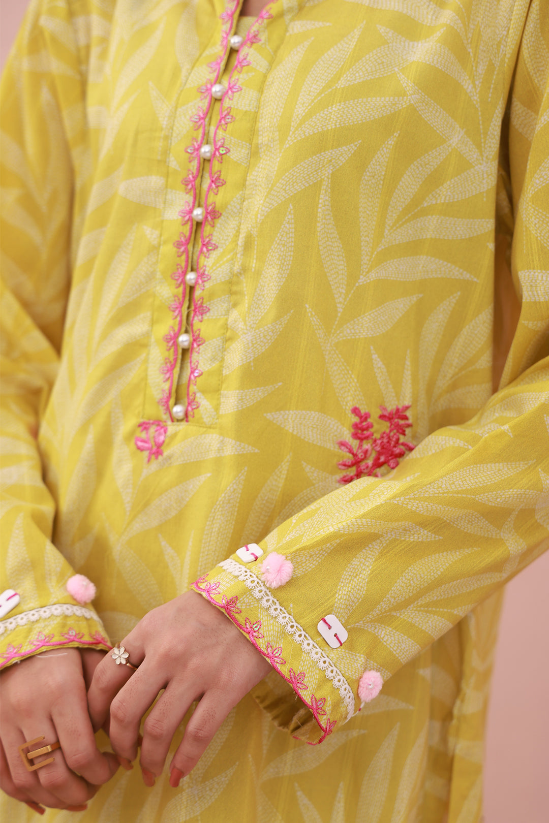 Zellbury | Summer Pret | Embroidered Kurta Trouser - 2882 -  Zellbury Women Essential Pret - Original Designer Dress - House of Maryam