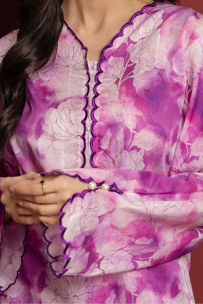 Zellbury | Summer Pret | Embroidered Kurta Trouser - 2900 -  Zellbury Women Essential Pret - Original Designer Dress - House of Maryam