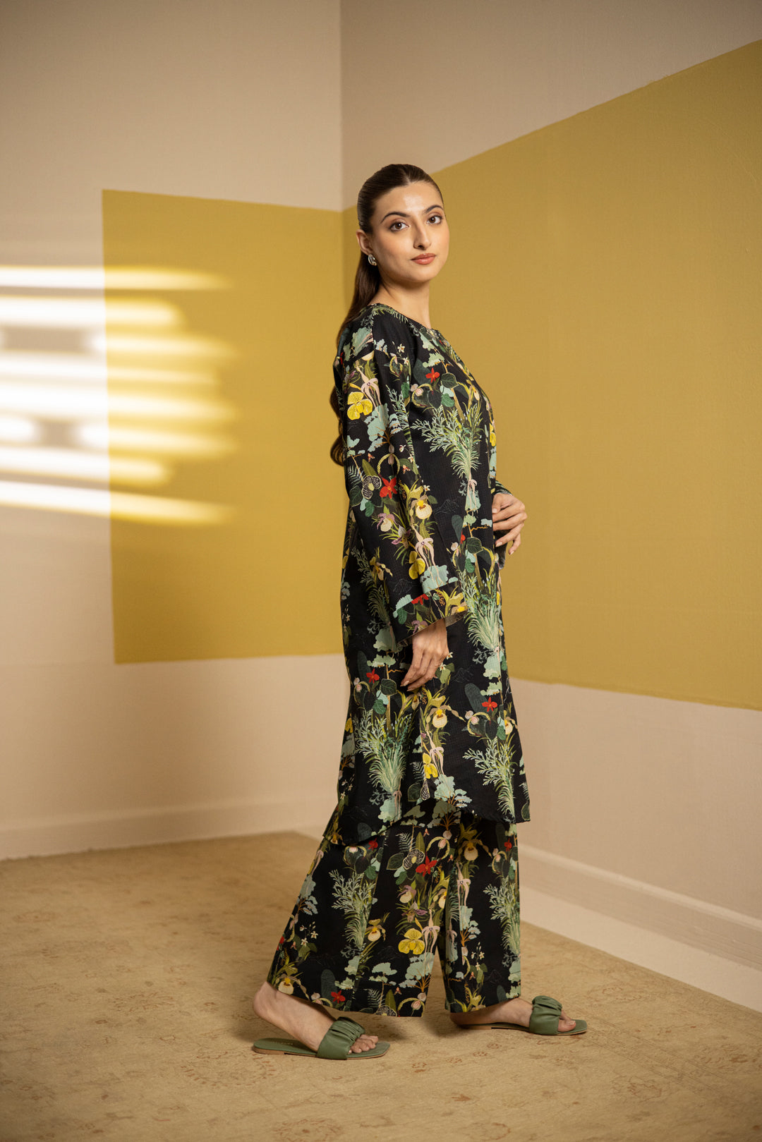 Zellbury | Summer Pret | Kurta Trouser - 3200 -  Zellbury Women Essential Pret - Original Designer Dress - House of Maryam