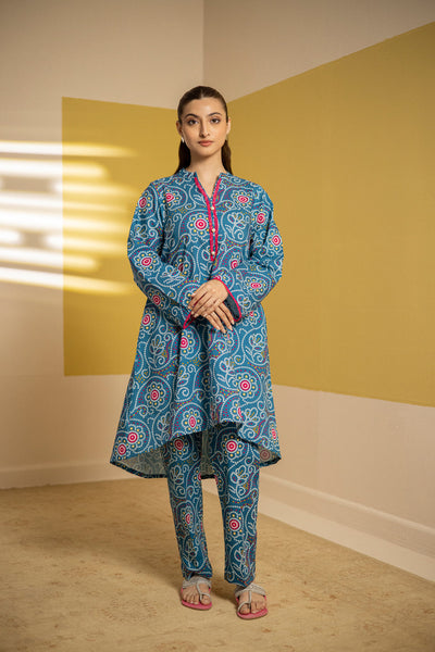 Zellbury | Summer Pret | Kurta Trouser - 3202 -  Zellbury Women Essential Pret - Original Designer Dress - House of Maryam