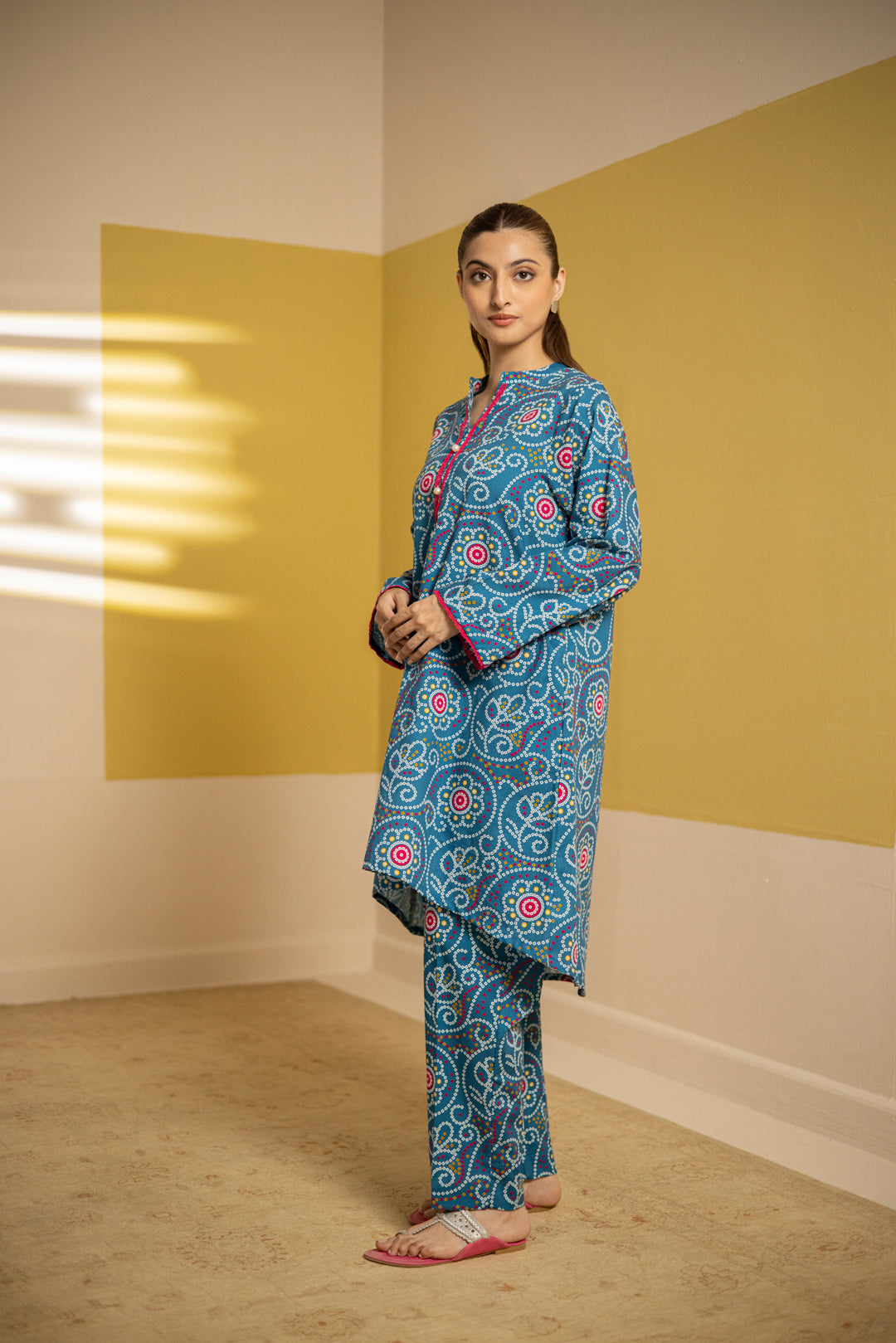 Zellbury | Summer Pret | Kurta Trouser - 3202 -  Zellbury Women Essential Pret - Original Designer Dress - House of Maryam