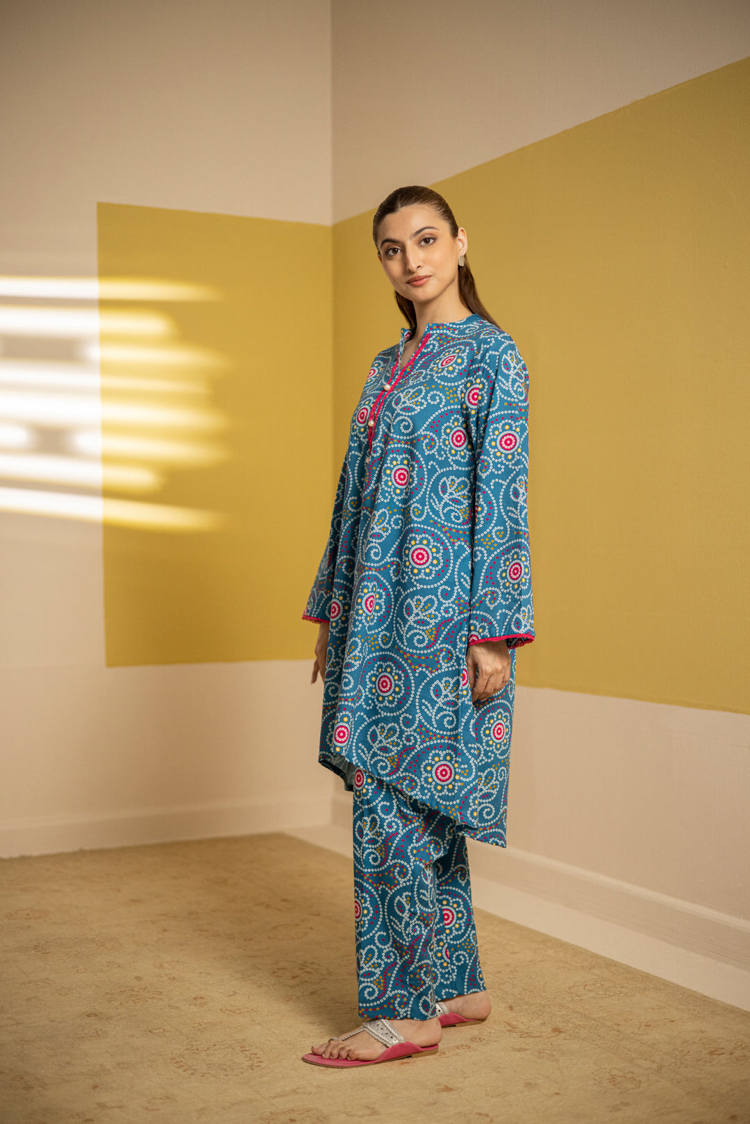 Zellbury | Summer Pret | Kurta Trouser - 3202 -  Zellbury Women Essential Pret - Original Designer Dress - House of Maryam