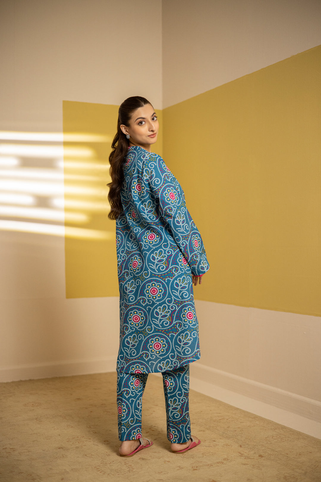 Zellbury | Summer Pret | Kurta Trouser - 3202 -  Zellbury Women Essential Pret - Original Designer Dress - House of Maryam