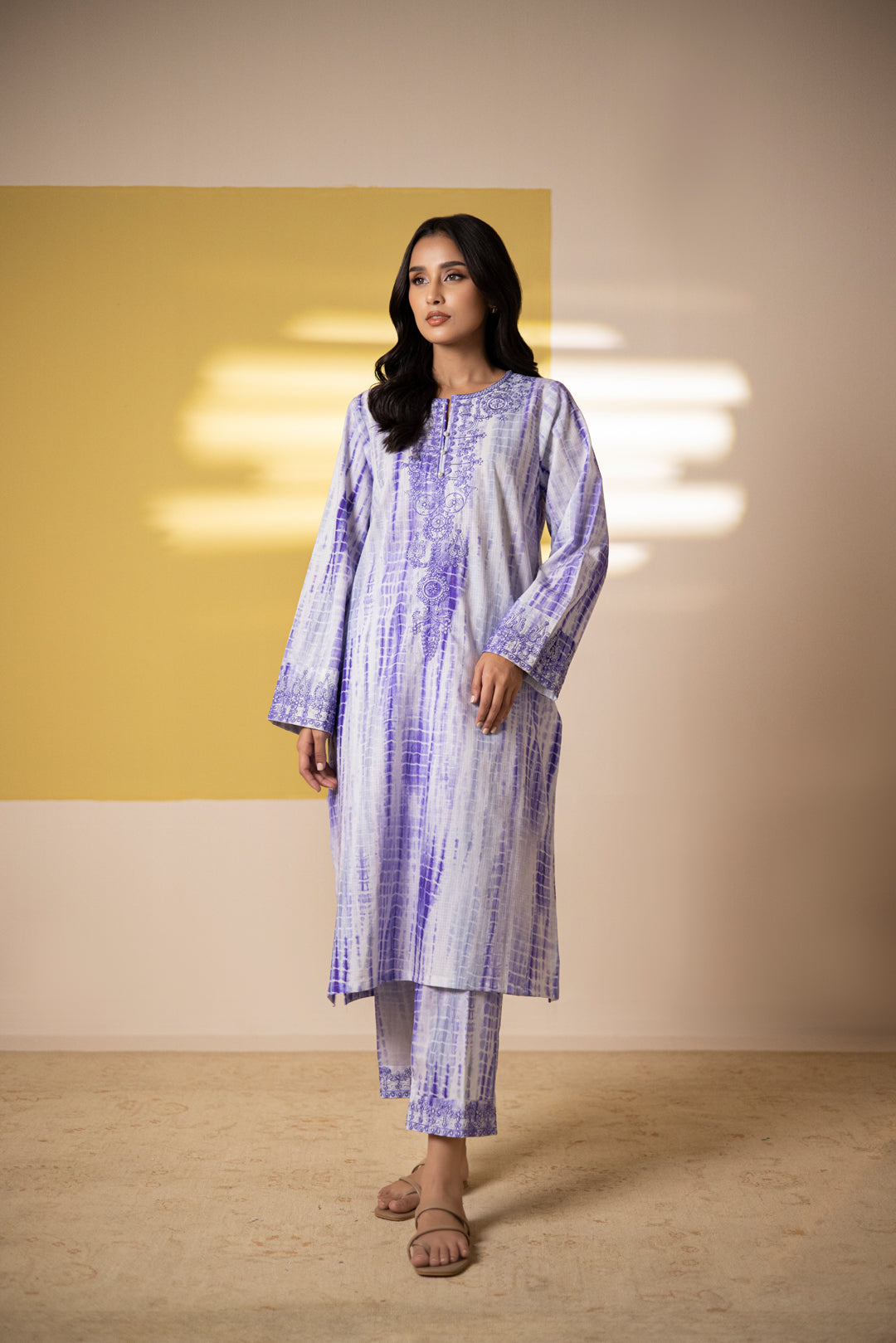 Zellbury | Summer Pret | Embroidered Kurta Trouser - 3217 -  Zellbury Women Essential Pret - Original Designer Dress - House of Maryam