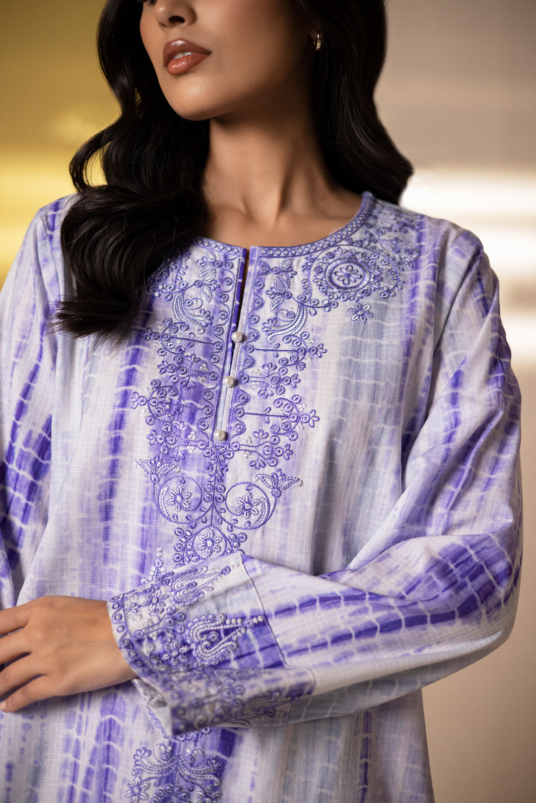 Zellbury | Summer Pret | Embroidered Kurta Trouser - 3217 -  Zellbury Women Essential Pret - Original Designer Dress - House of Maryam