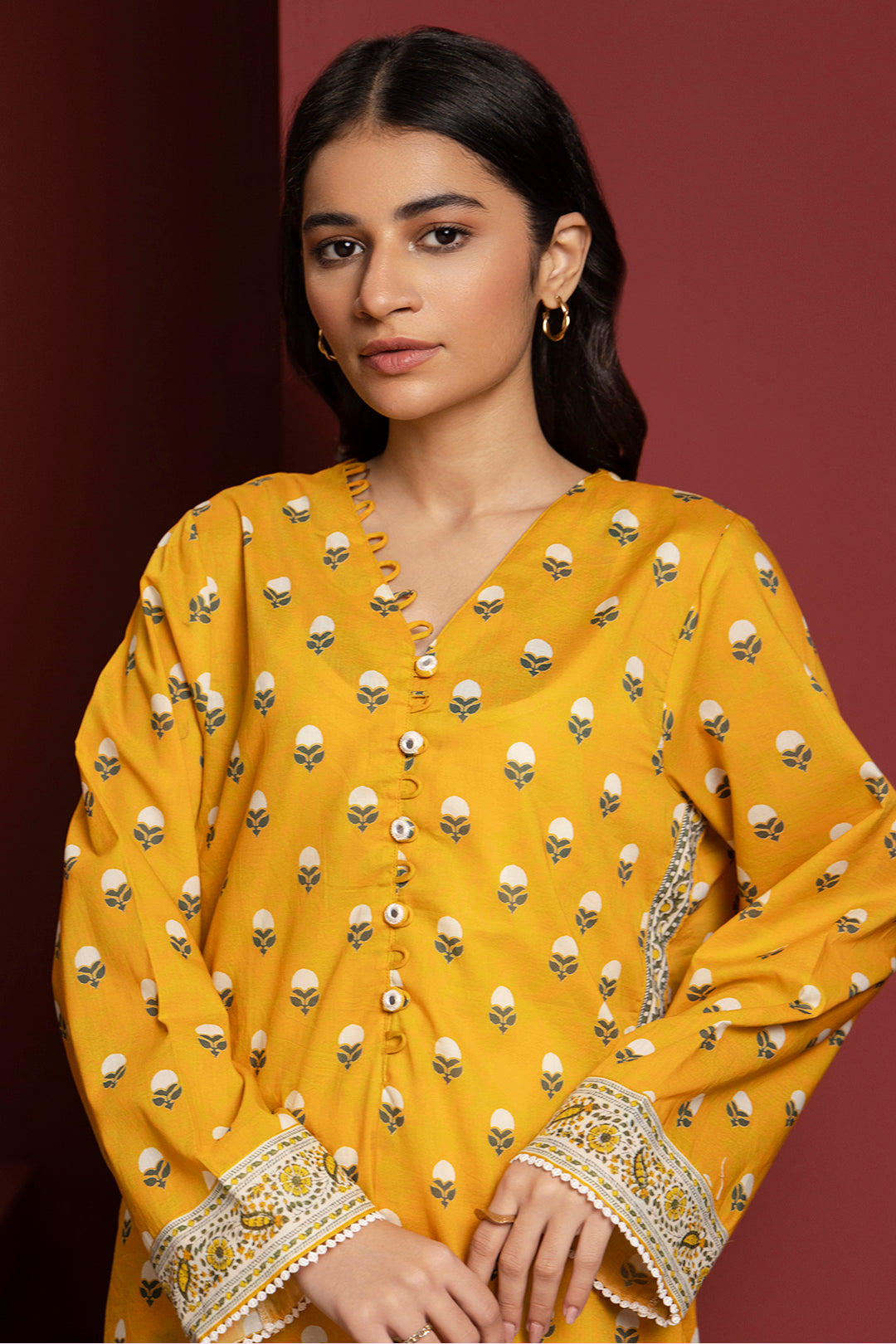 Zellbury | Winter Pret | Kurta Trouser - 3276 -  Zellbury Women Essential Pret - Original Designer Dress - House of Maryam