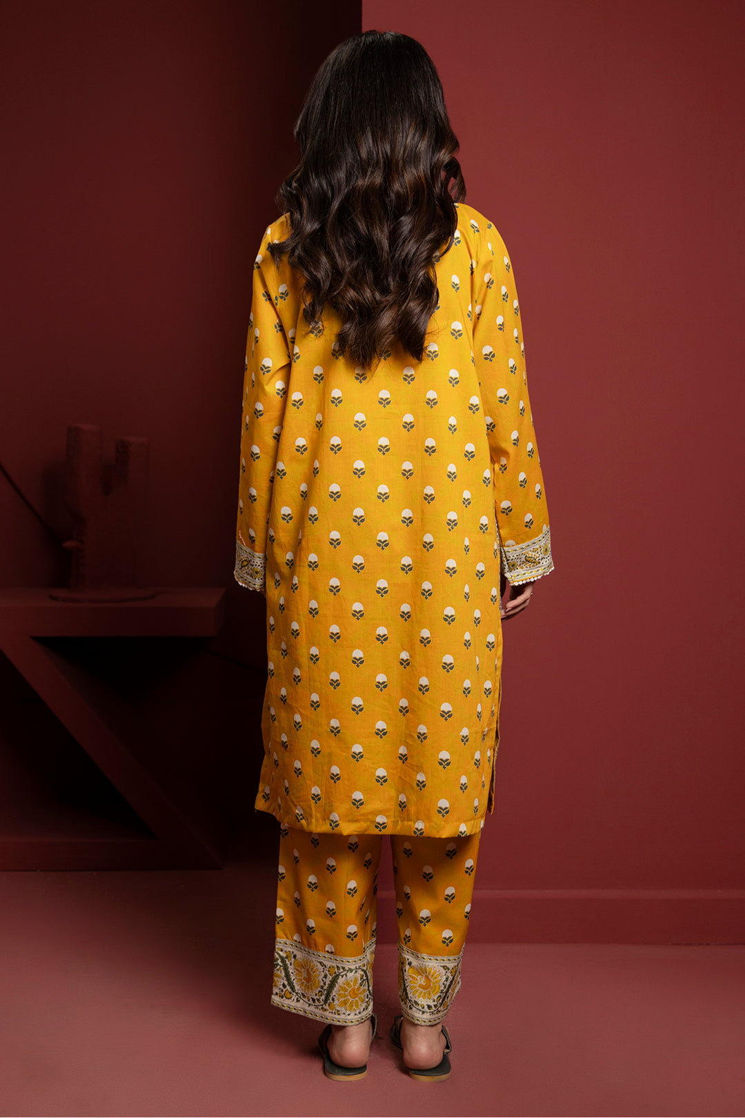 Zellbury | Winter Pret | Kurta Trouser - 3276 -  Zellbury Women Essential Pret - Original Designer Dress - House of Maryam