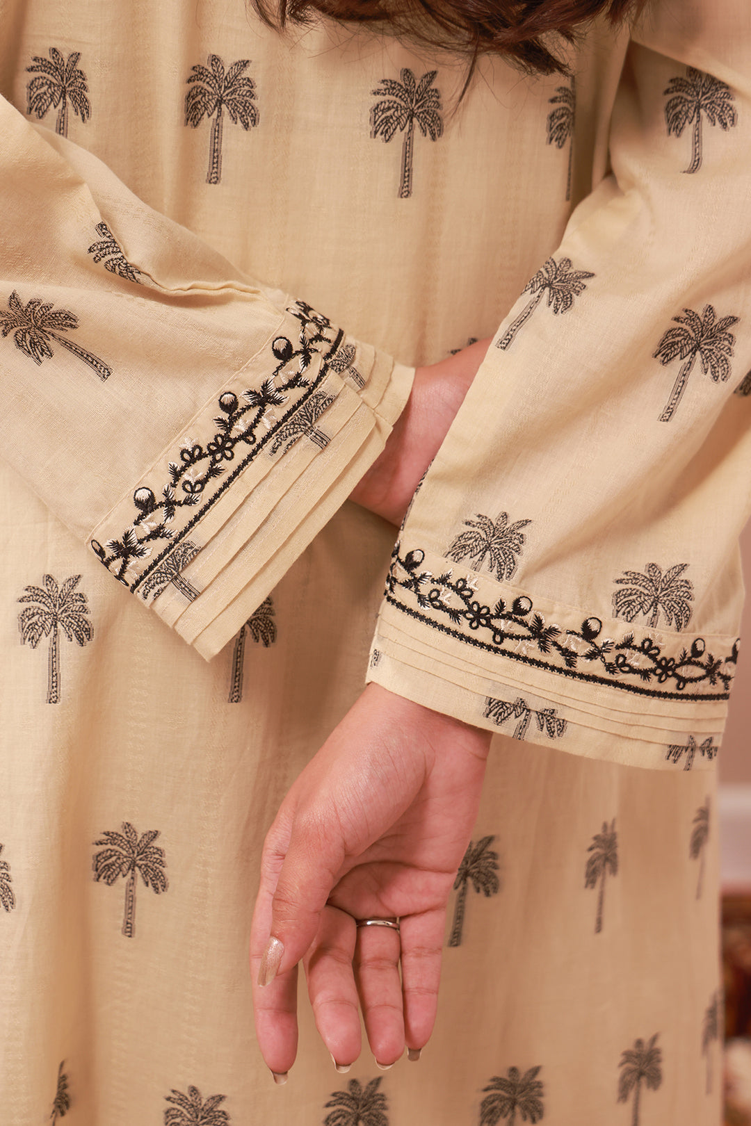 Zellbury | Summer Pret | Embroidered Kurta Trouser - 3321 -  Zellbury Women Signature Pret - Original Designer Dress - House of Maryam