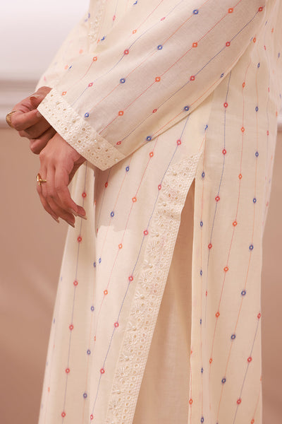 Zellbury | Summer Pret | Embroidered Kurta Trouser - 3323 -  Zellbury Women Signature Pret - Original Designer Dress - House of Maryam