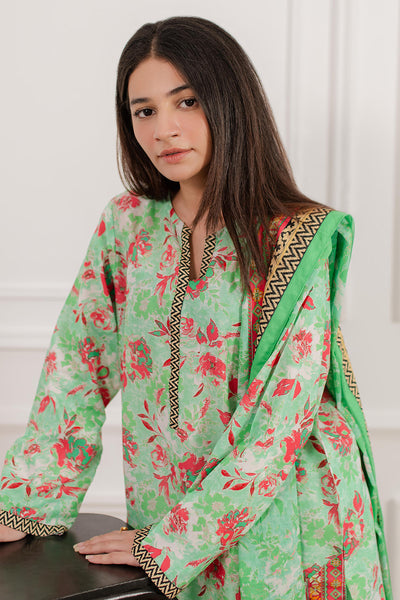 Zellbury | Summer Pret | Kurta Dupatta Trouser - 2829 -  Zellbury Women Essential Pret - Original Designer Dress - House of Maryam