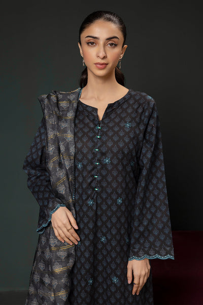 Zellbury | Summer Pret | Embroidered Kurta Dupatta Trouser - 2835 -  Zellbury Women Essential Pret - Original Designer Dress - House of Maryam