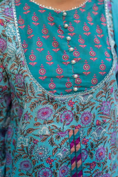 Zellbury | Summer Pret | Kurta Dupatta Trouser - 2856 -  Zellbury Women Essential Pret - Original Designer Dress - House of Maryam