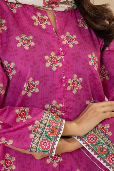 Zellbury | Summer Pret | Kurta Dupatta Trouser - 2858 -  Zellbury Women Essential Pret - Original Designer Dress - House of Maryam
