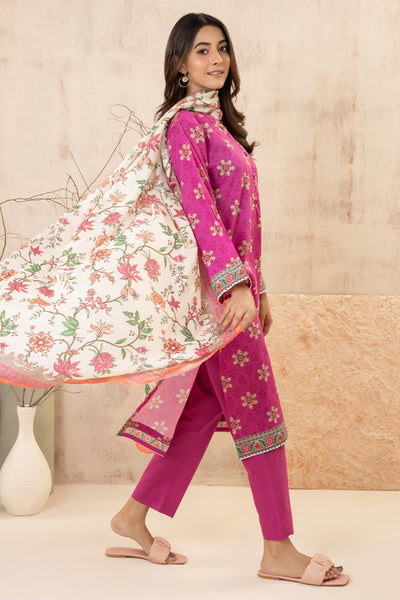 Zellbury | Summer Pret | Kurta Dupatta Trouser - 2858 -  Zellbury Women Essential Pret - Original Designer Dress - House of Maryam