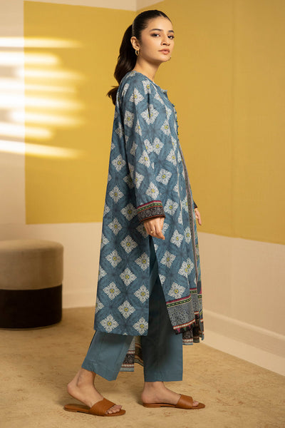Zellbury | Summer Pret | Kurta Dupatta Trouser - 3244 -  Zellbury Women Essential Pret - Original Designer Dress - House of Maryam
