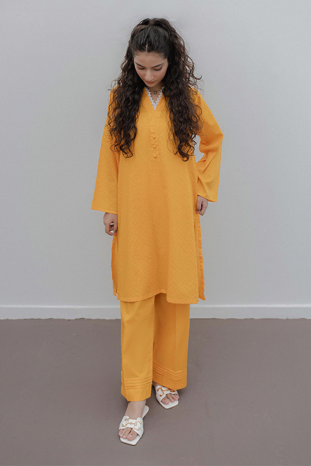 Zellbury | Summer Pret | Embroidered Kurta Trouser - 0923 -  Zellbury Women Essential Pret - Original Designer Dress - House of Maryam