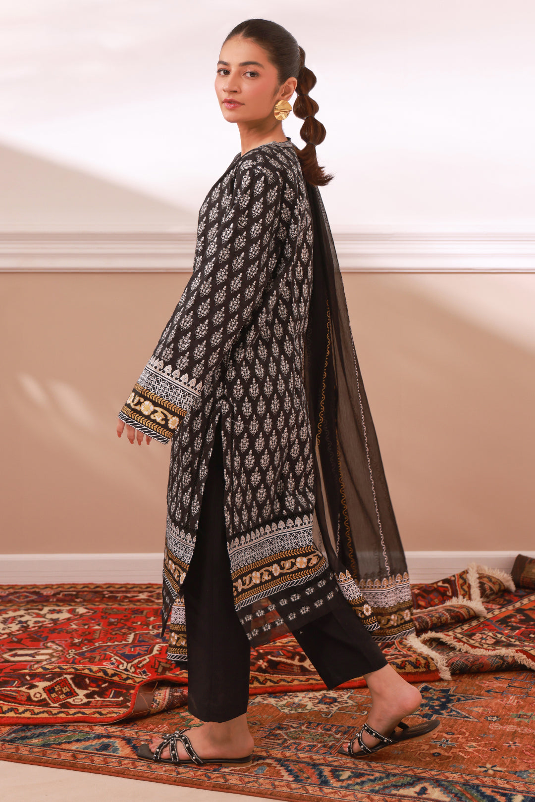 Zellbury | Summer Pret | Embroidered Kurta Dupatta - 0973 -  Zellbury Women Signature Pret - Original Designer Dress - House of Maryam