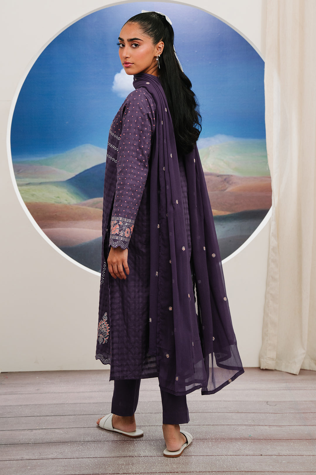 Zellbury | Summer Pret | Kurta Dupatta Trouser - 1102 -  Zellbury Women Signature Pret - Original Designer Dress - House of Maryam