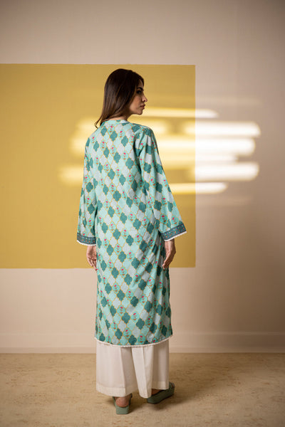 Zellbury | Summer Pret | Kurta - 1524 -  Zellbury Women Essential Pret - Original Designer Dress - House of Maryam